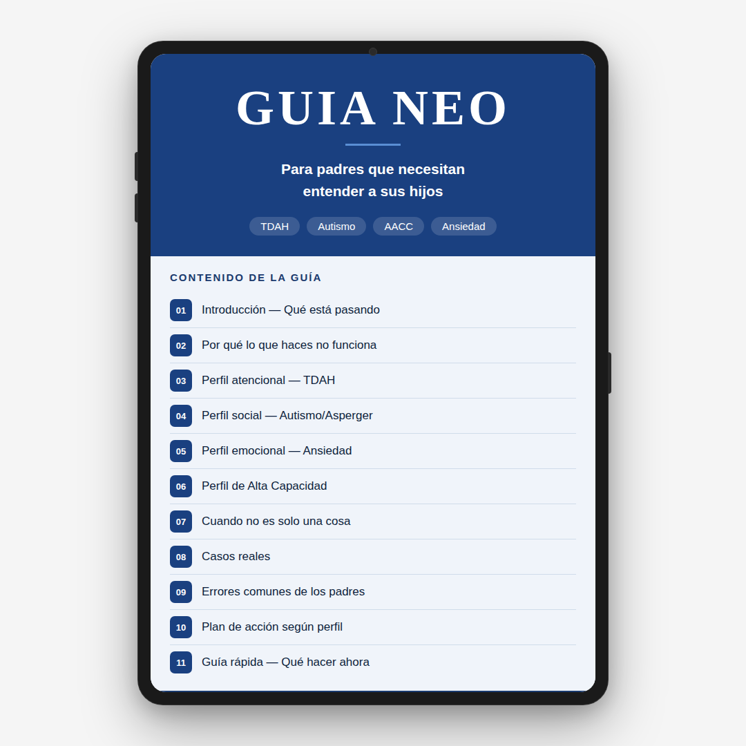 Guía para padres